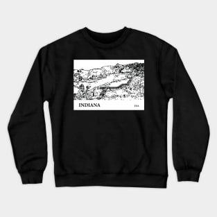 Indiana USA Crewneck Sweatshirt